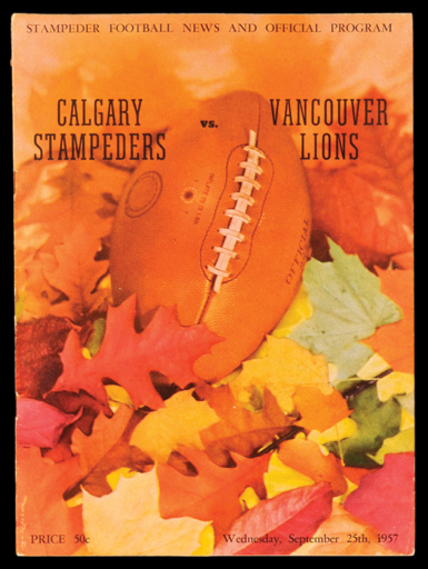 1957 CFC Calgary Stampeders